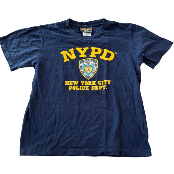 NYPD Other - NYPD Navy Blue Shirt Kids Medium 10/12 New York City Police Department Travel
